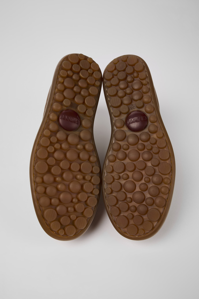 Pelotas Brown Leather Shoe for Women
