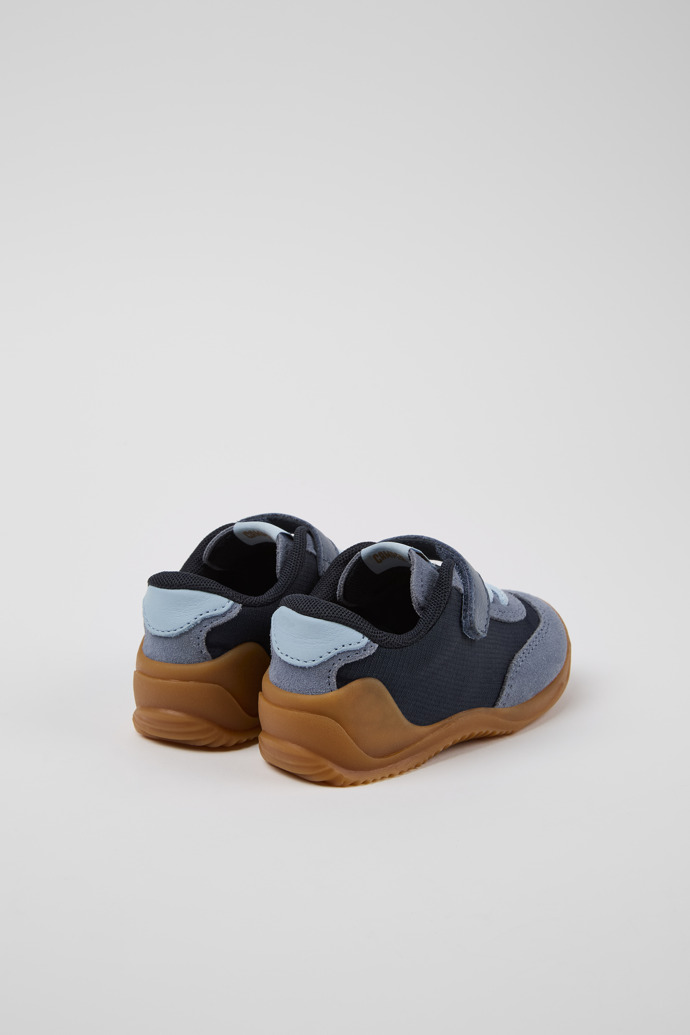 Dadda Blue textile and nubuck sneakers for kids