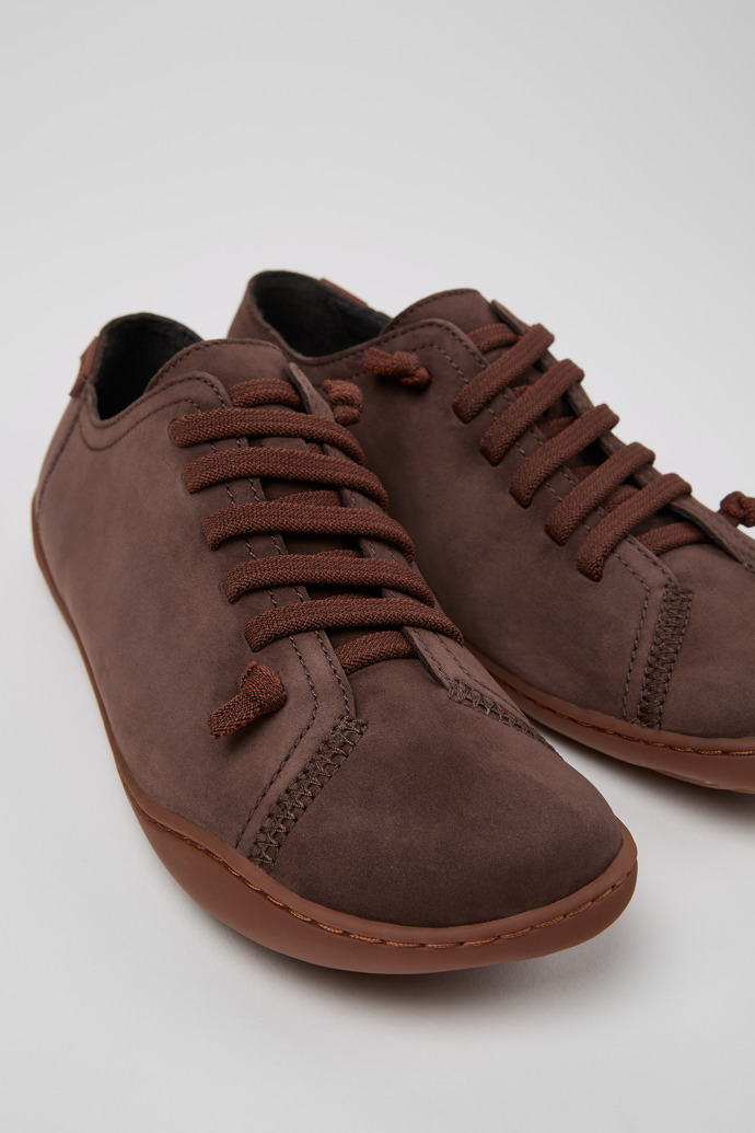 Peu Bronw Nubuck Shoes for Women