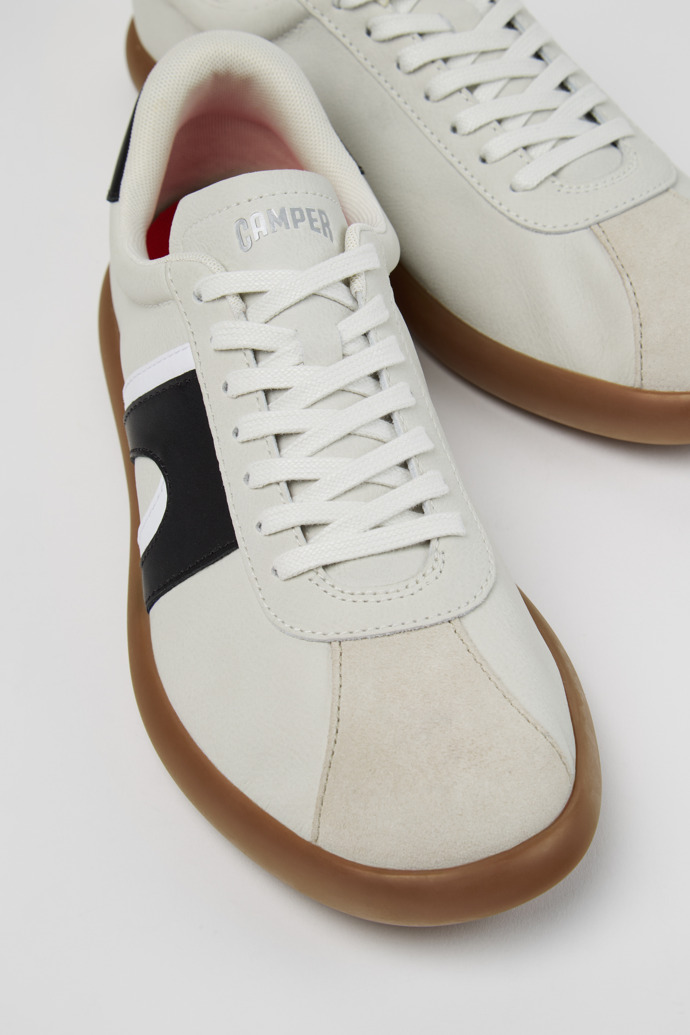Pelotas Soller Multicolor Leather and Nubuck Sneakers for Men.