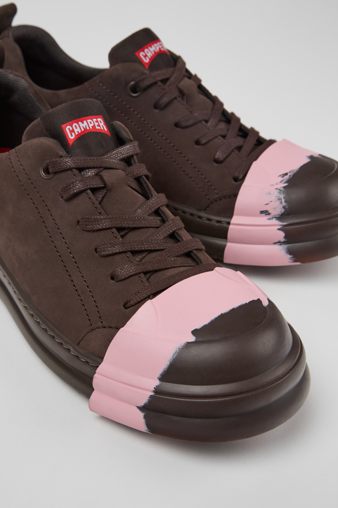 Junction Runner Brown Nubuck Women's Sneakers.