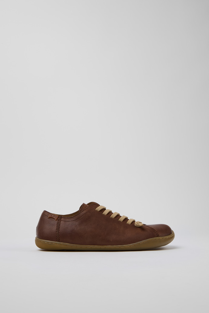 Peu Brown Leather Shoes for Women.