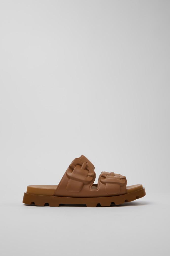 Brutus Sandal Brown Synthetic Sandals for Men.
