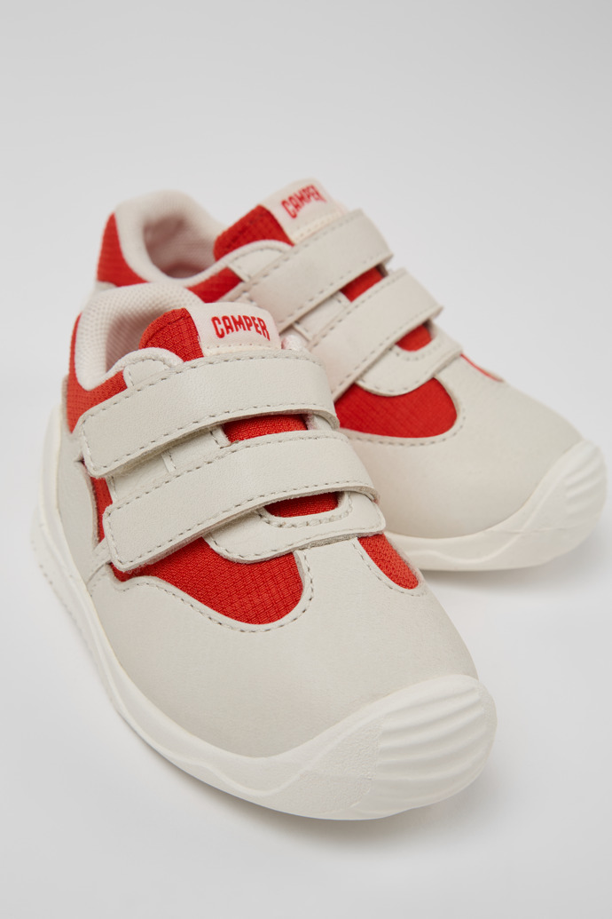Dadda Multicolor Textile and Leather Sneakers for Kids.