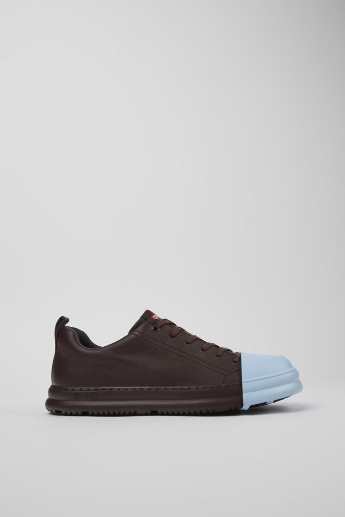 Junction Runner Burgundy leather sneakers