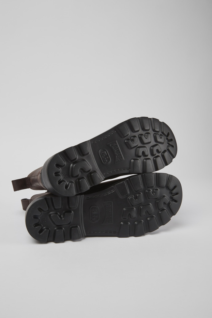 Brutus Brown nubuck lace-up boots