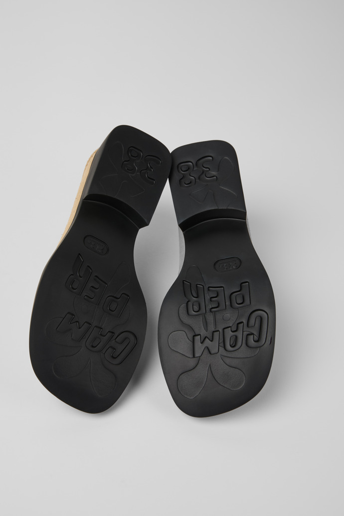 Dana Beige Nubuck Moccasin/Ballerina for Women.