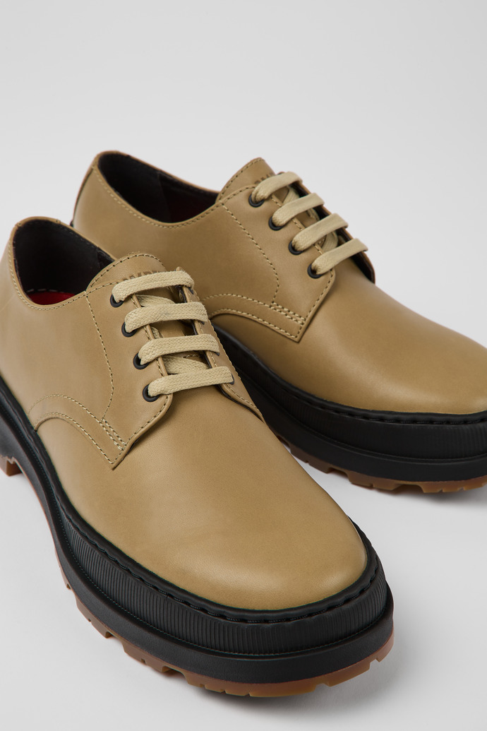 Brutus Trek MICHELIN Beige leather shoes for women