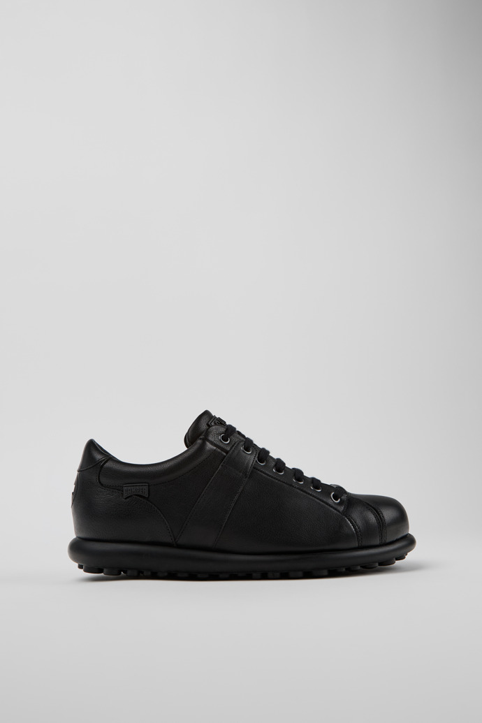 Pelotas Black Leather Shoes for Men.