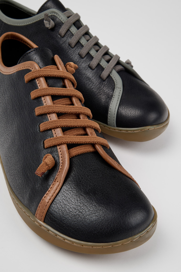 Twins Multicolor Leather Shoes for Men.