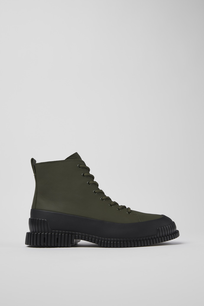 Pix Khaki lace up boot for men