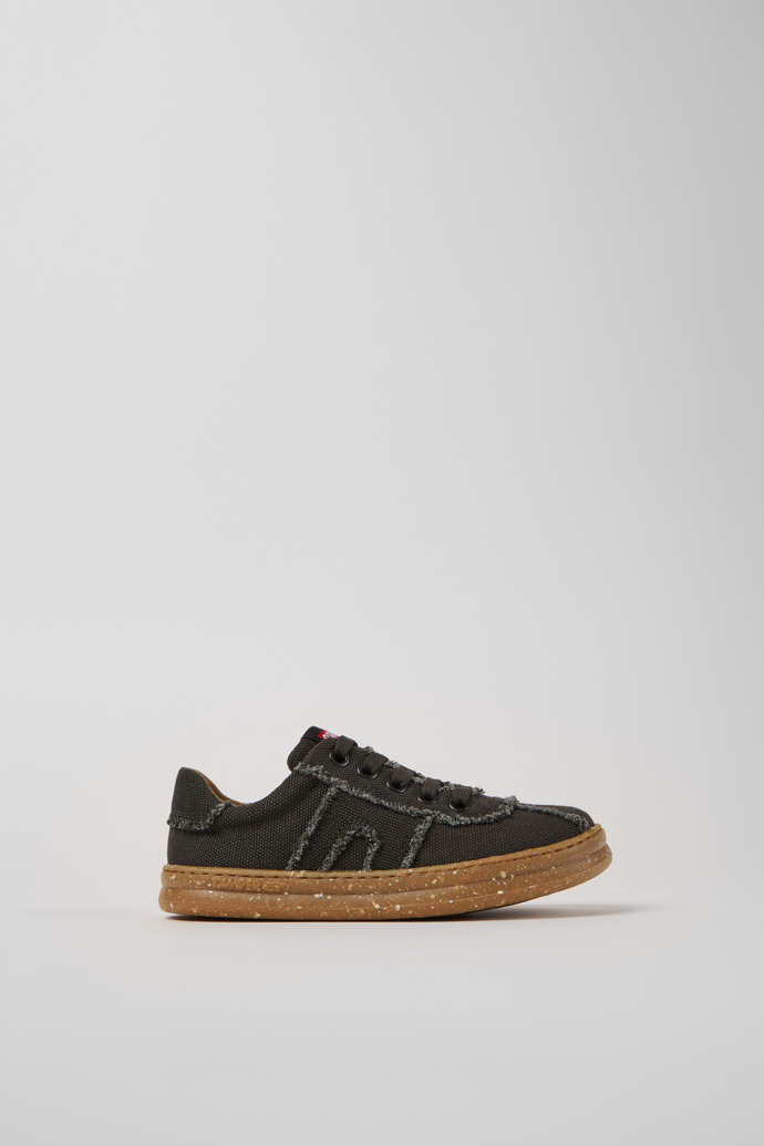 Runner Gray Recycled Cotton Sneakers for Kids.