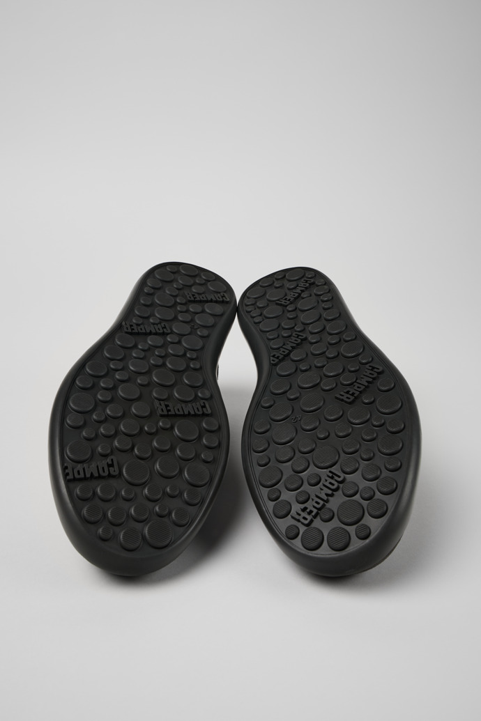 Twins Gray-black Nubuck/Leather Sneaker for Men