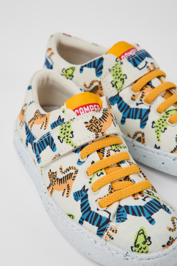 Peu Touring Multicolored textile shoes for kids