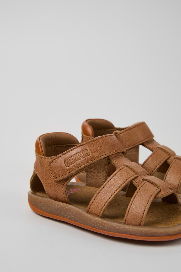 Bicho Multicolor Leather Sandals for Kids.