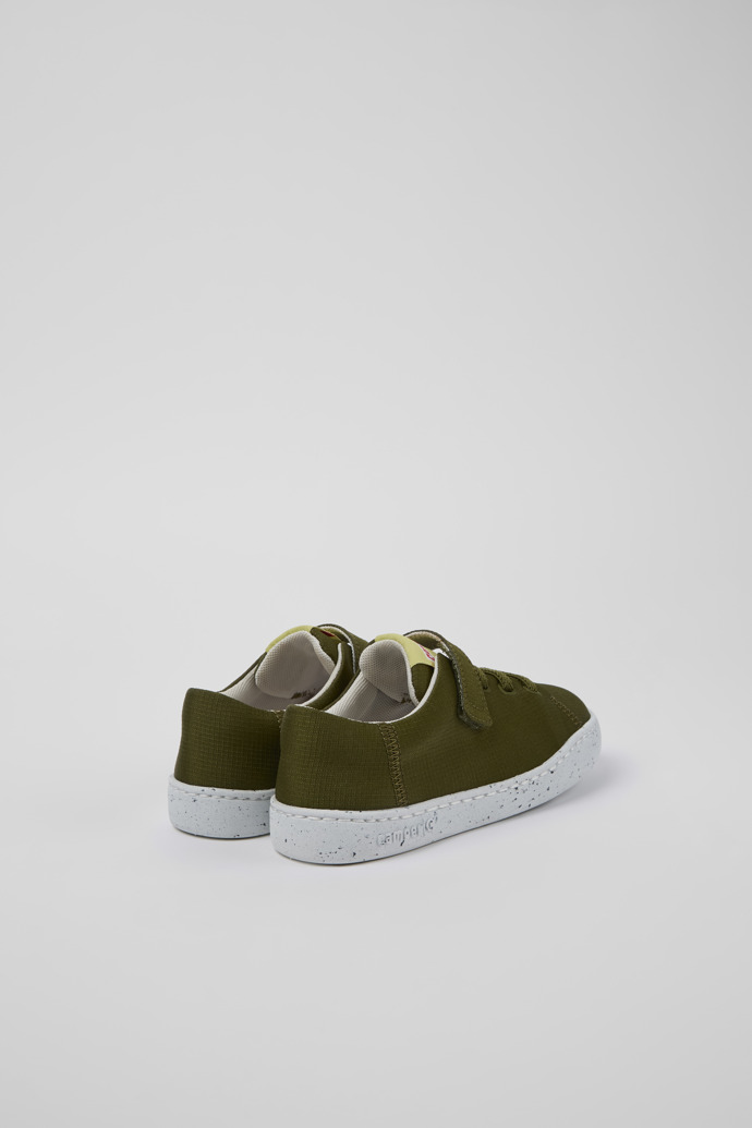 Peu Touring Green Textile Slip-on