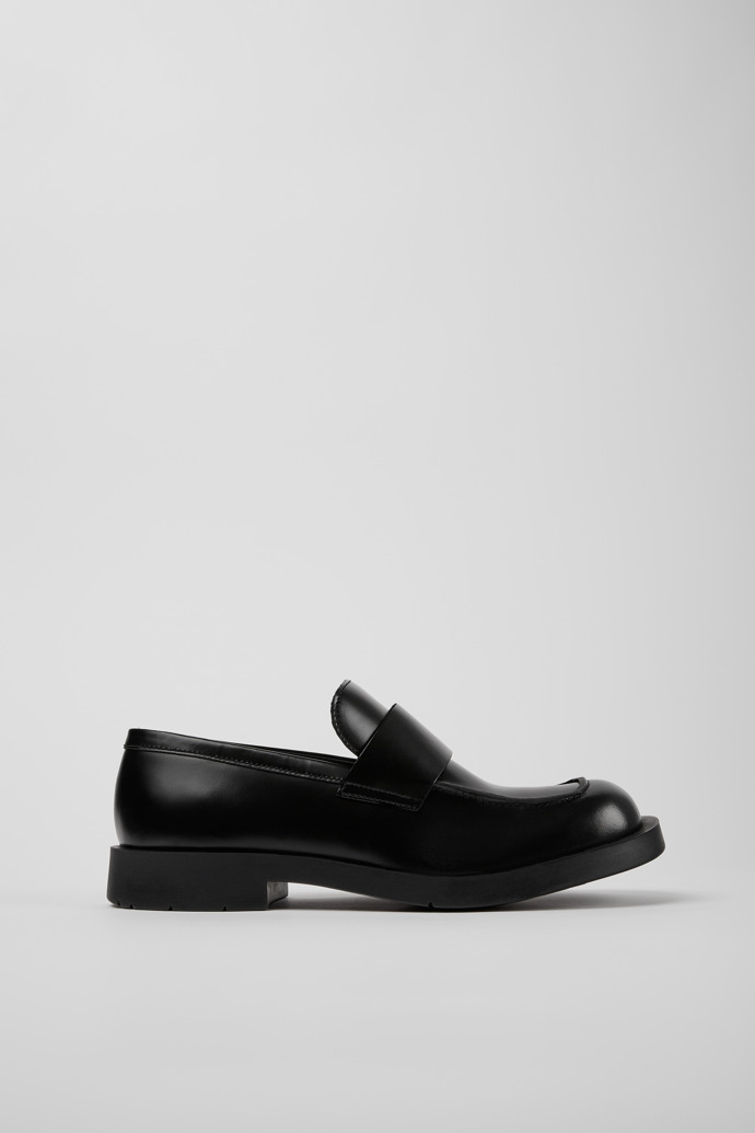Mil 1978 Black Leather Loafers