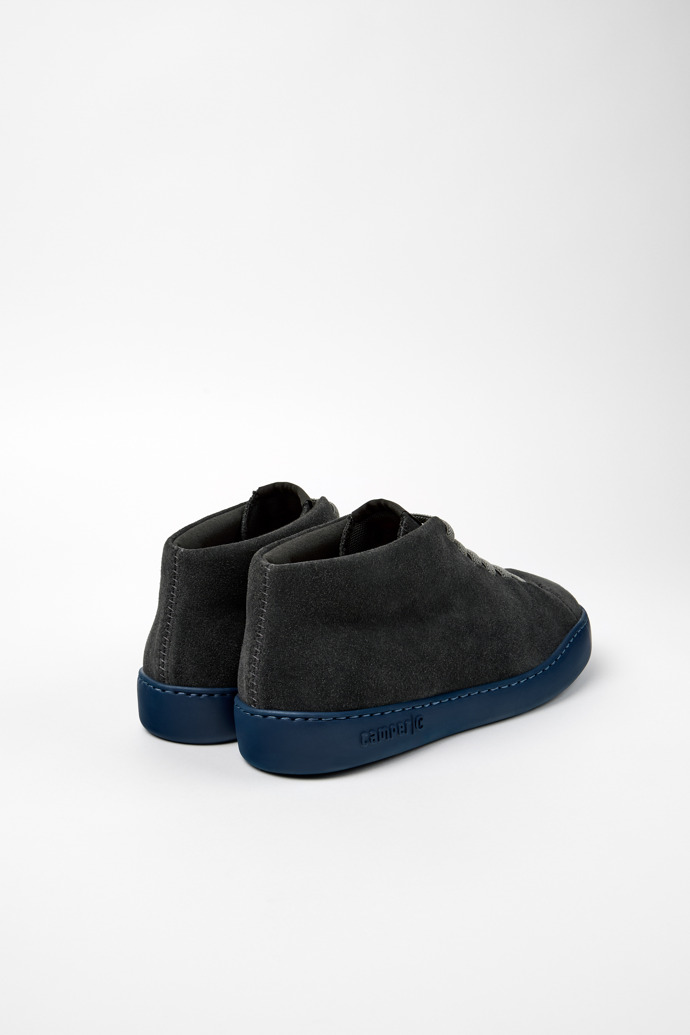 Peu Touring Gray Suede Sneaker Boots for Men.