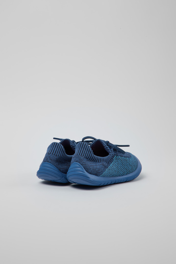 Peu Blue Simplified Knit Uppers Kids' Sneakers.