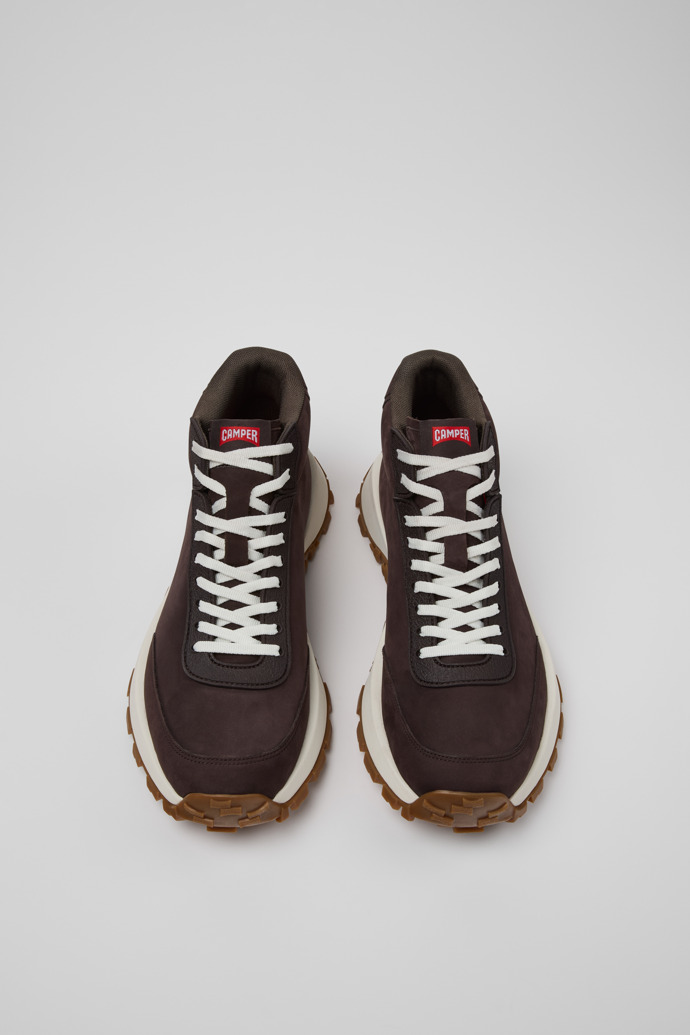 Drift Trail Brown Nubuck Sneaker Boots for Men.