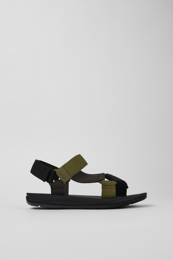 Match Multicolored Textile Sandal for Men