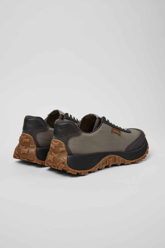 Drift Trail Gray Textile and Nubuck Shoes for Men.