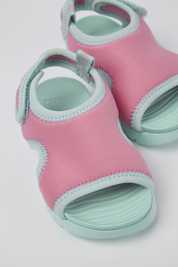 Oruga Pink Textile Sandal