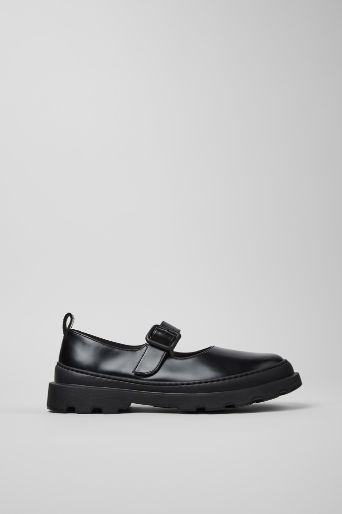 Brutus+ Black Leather Moccasins for Women.