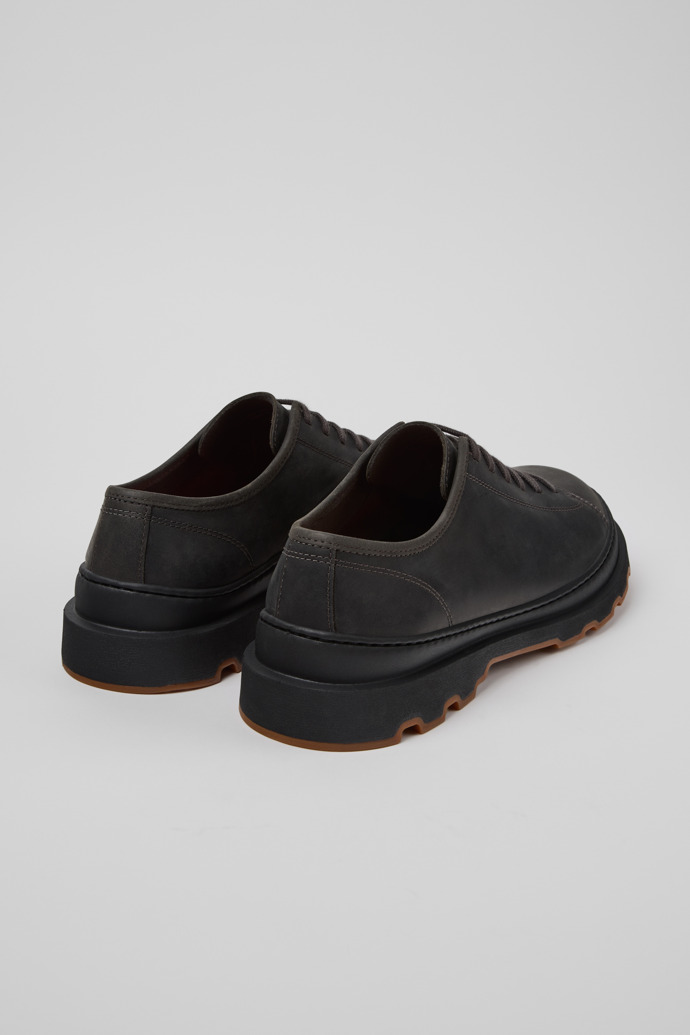 Brutus+ Gray Nubuck Shoes for Men.