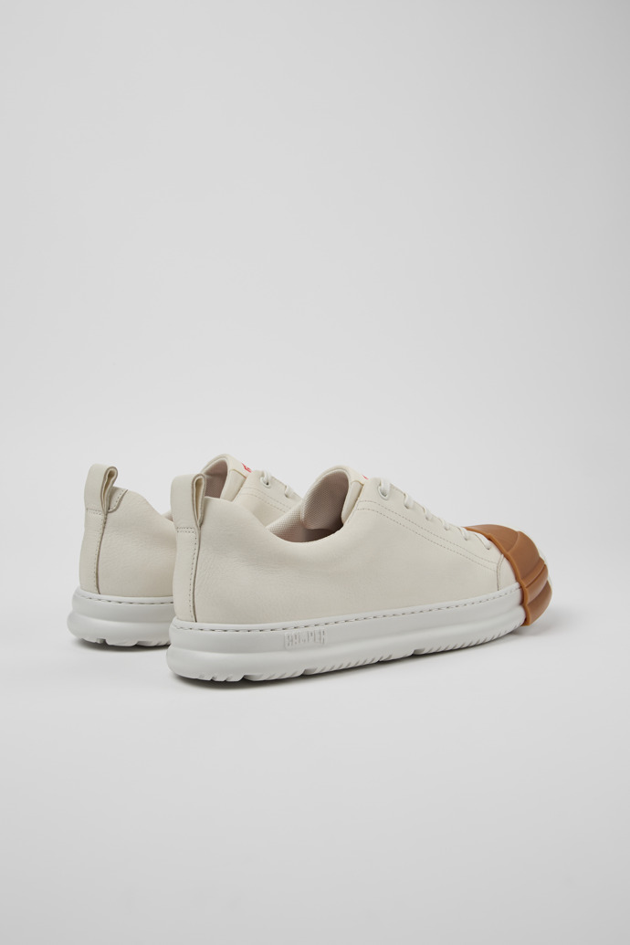 Junction Runner White Leather Men's Sneakers.