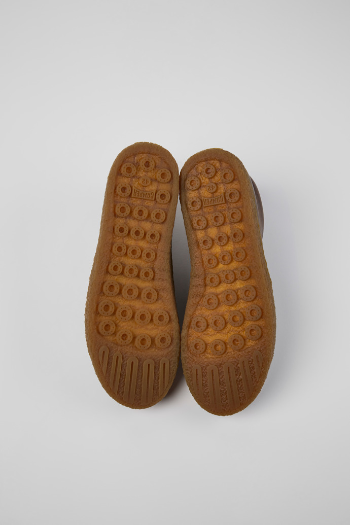 Peu Terreno Brown leather shoes for men