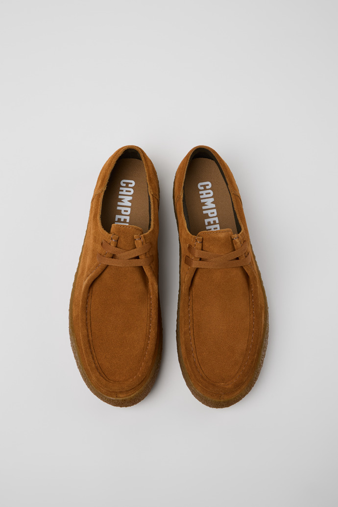 Peu Terreno Brown Nubuck Shoe for Men.
