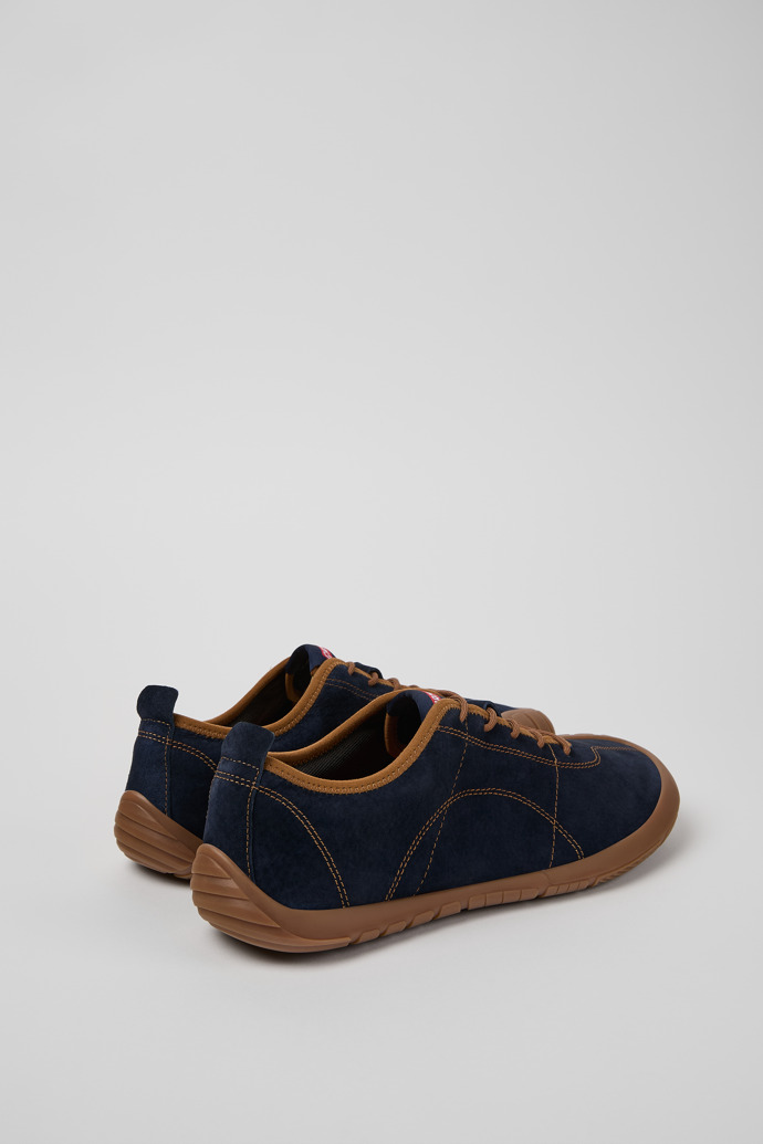 Peu Path Blue Nubuck Sneakers for Men.