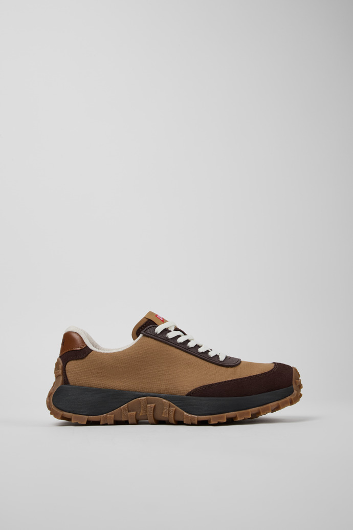Drift Trail VIBRAM Brown textile and nubuck sneakers for women