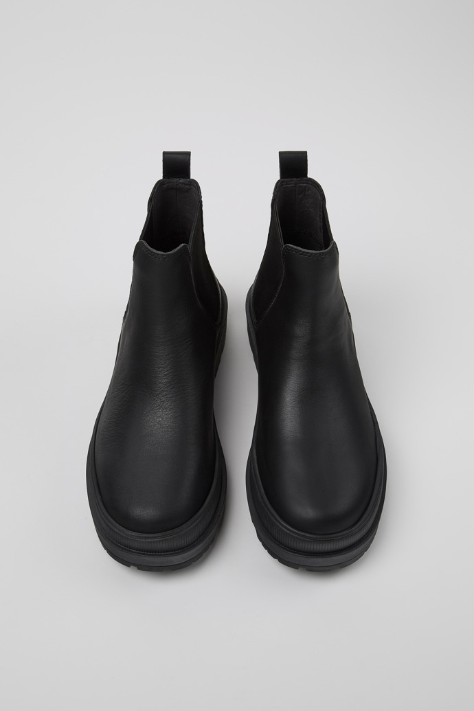 Brutus Trek HYDROSHIELD® MICHELIN Black leather ankle boots for women