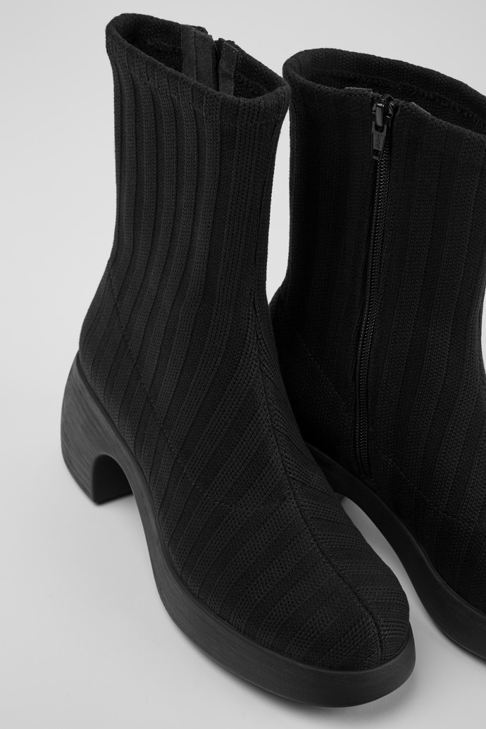 Thelma TENCEL® Black TENCEL® Lyocell boots for women