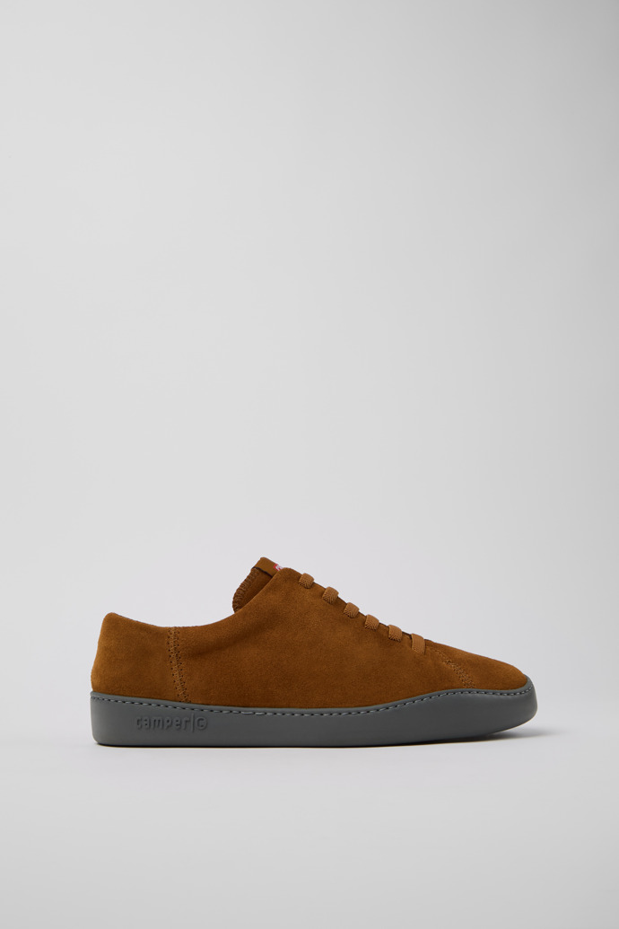 Peu Touring Brown Nubuck Men's Sneakers.