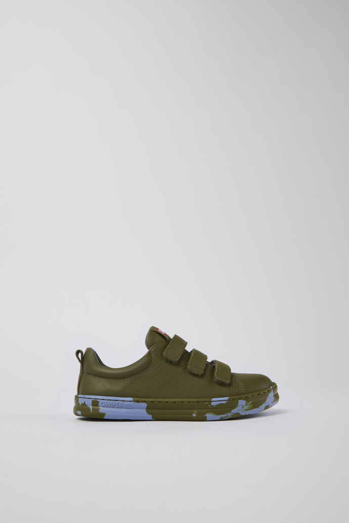 Runner Green Leather Sneaker