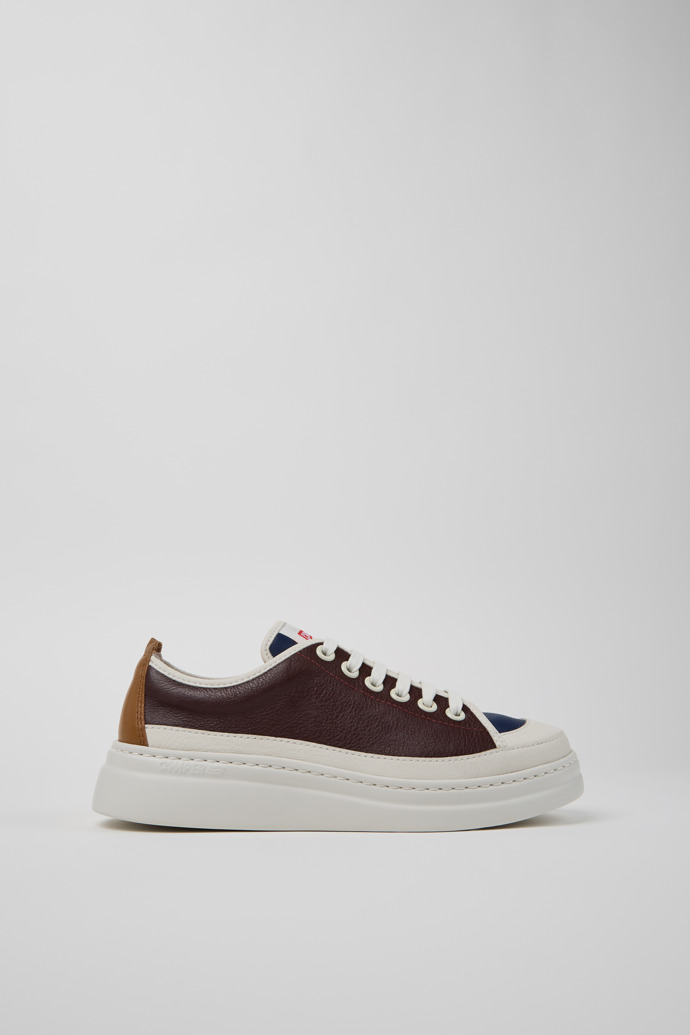 Twins Multicolor Leather Sneakers for Women.