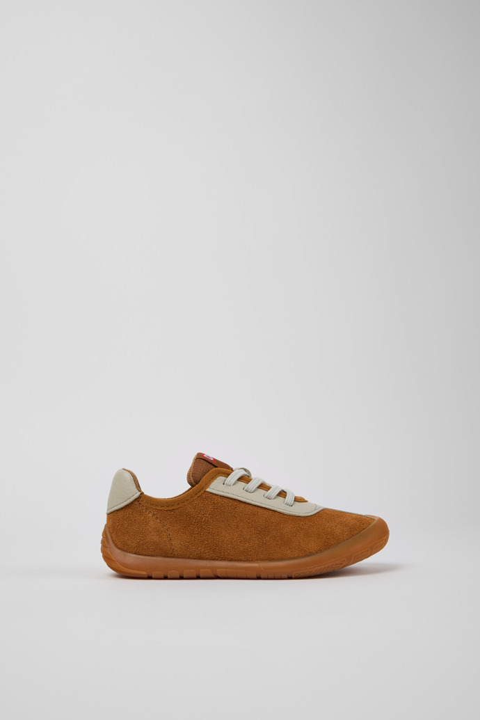 Peu Path Multicolor Nubuck Leather Sneakers for Kids.