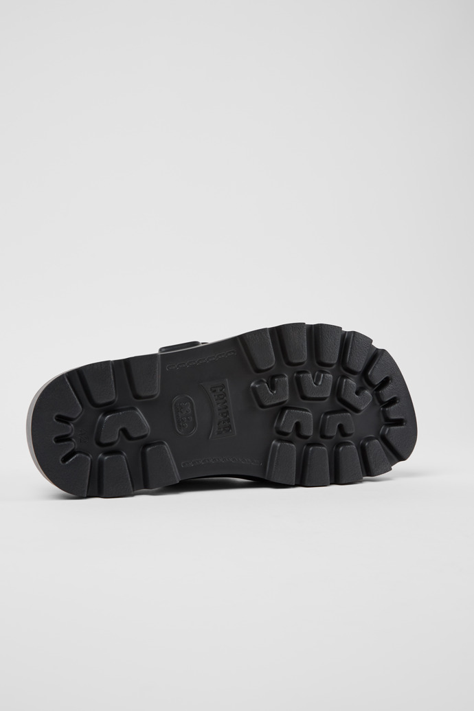 Brutus Sandal Black Synthetic Sandals for Men.