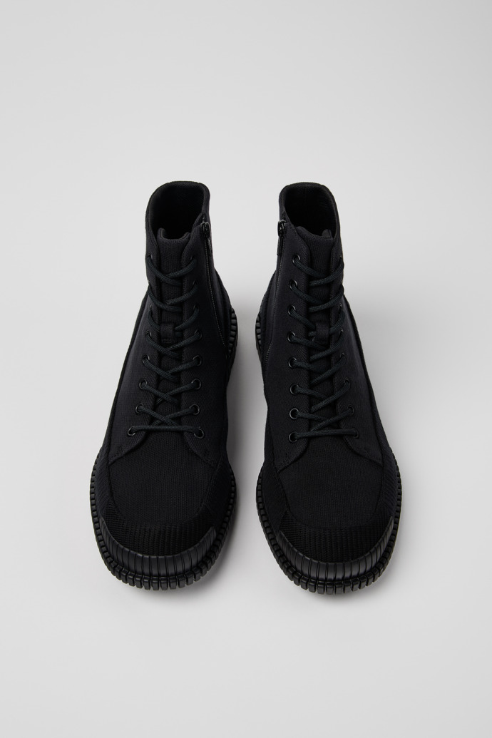 Pix TENCEL® Black lace up boot for men