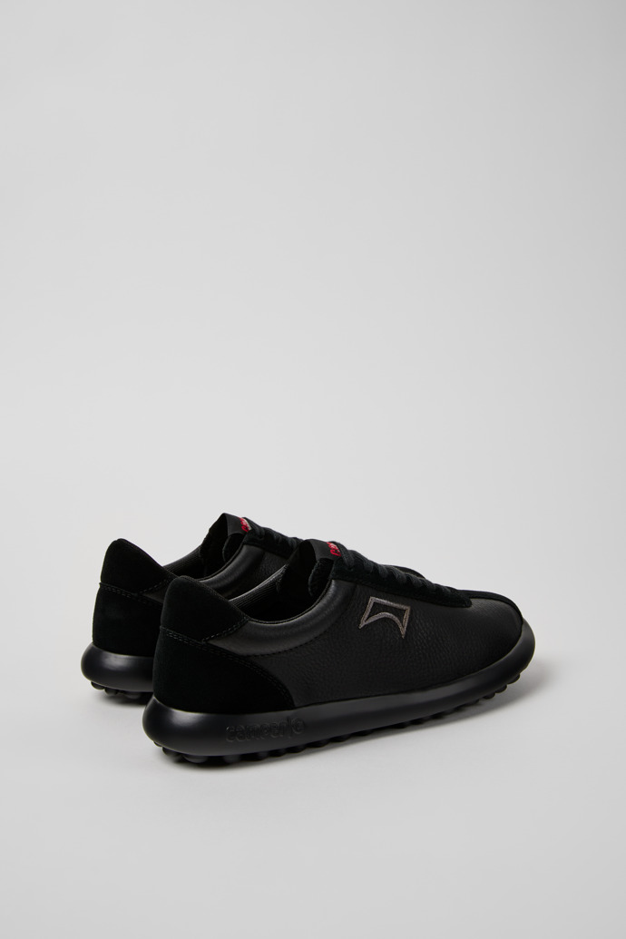 Pelotas XLF Black Leather and Nubuck Sneakers for Women.