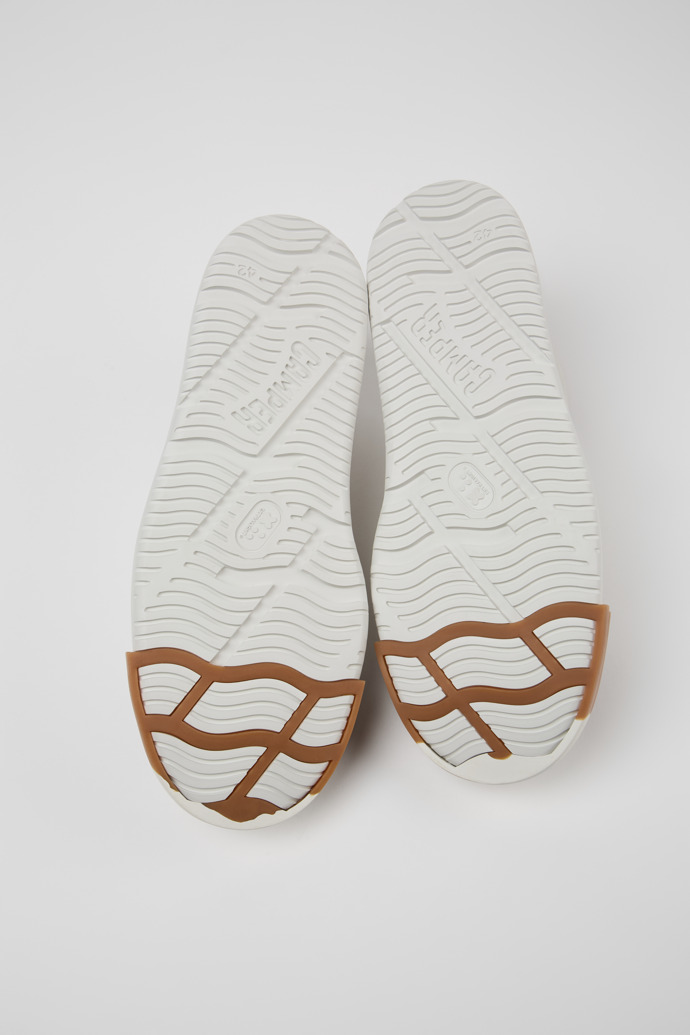 Junction Runner White Leather Men's Sneakers.