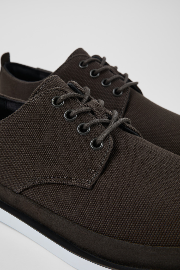 Wagon Gray Textile/Nubuck Blucher for Men