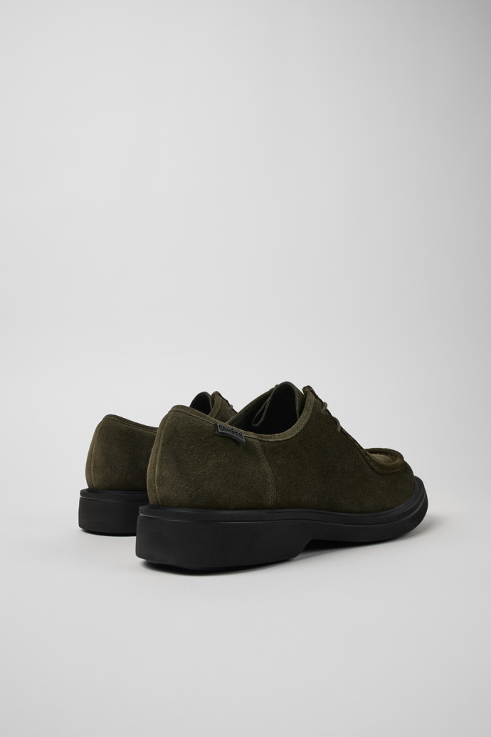 Norman Green Suede Shoes for Men.