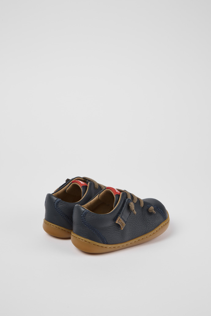 Peu Blue Leather Kids' Shoes.