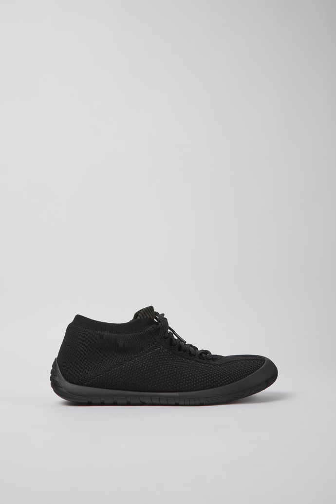 Path Black textile sneakers for women