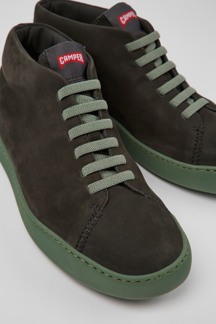 Peu Touring Gray nubuck sneakers for men