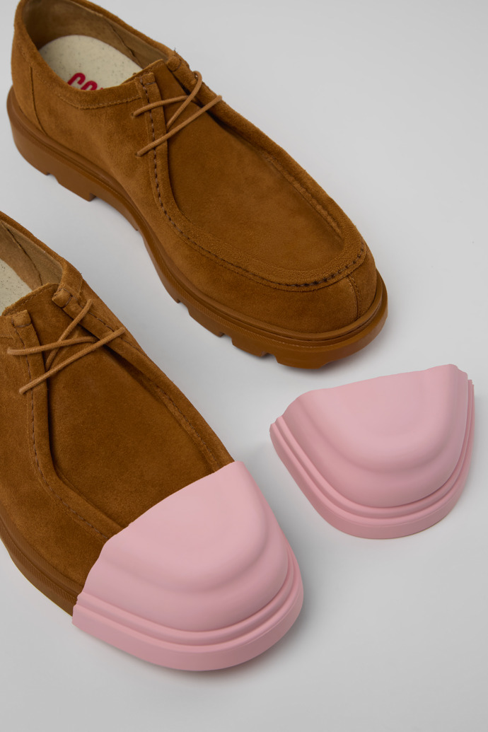 Junction Toe Caps Pink rubber toe caps